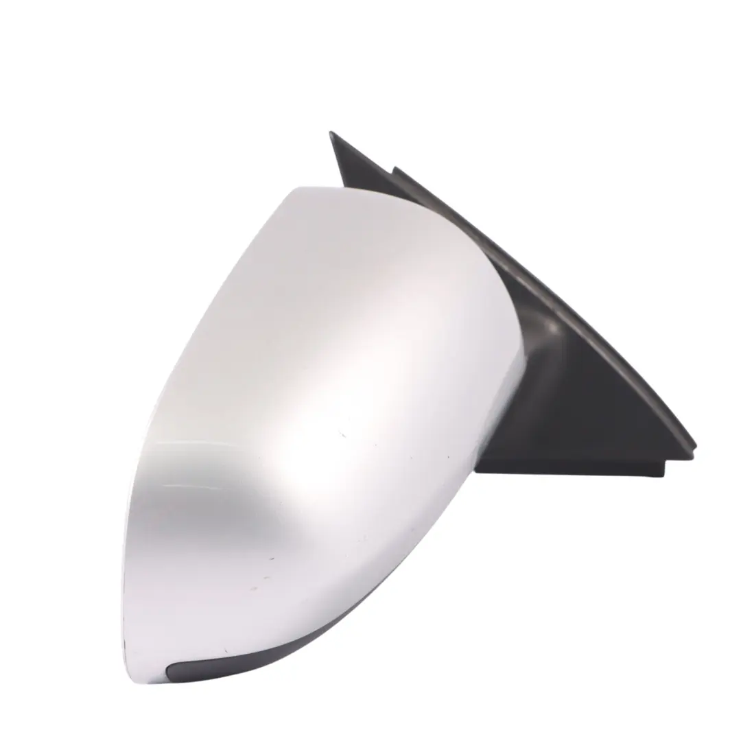 Audi A4 B7 Door Wing Mirror Right O/S Outside Light Silver Metallic - LY7W