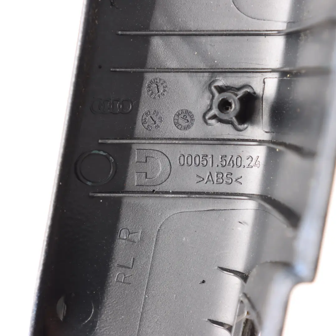Audi TT 8J Door Card Armrest Front Right O/S Soul Black 8J2867174