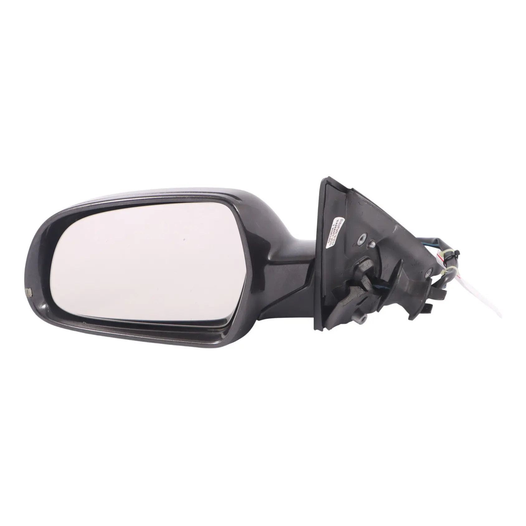 Audi A4 B8 Door Left N/S Mirror Wing Electric Lava Grey Pearl Effect - Z7L