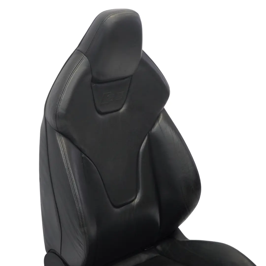 Audi S5 8T Coupe Sport Seat Front Left N/S Interior Leather Soul Black