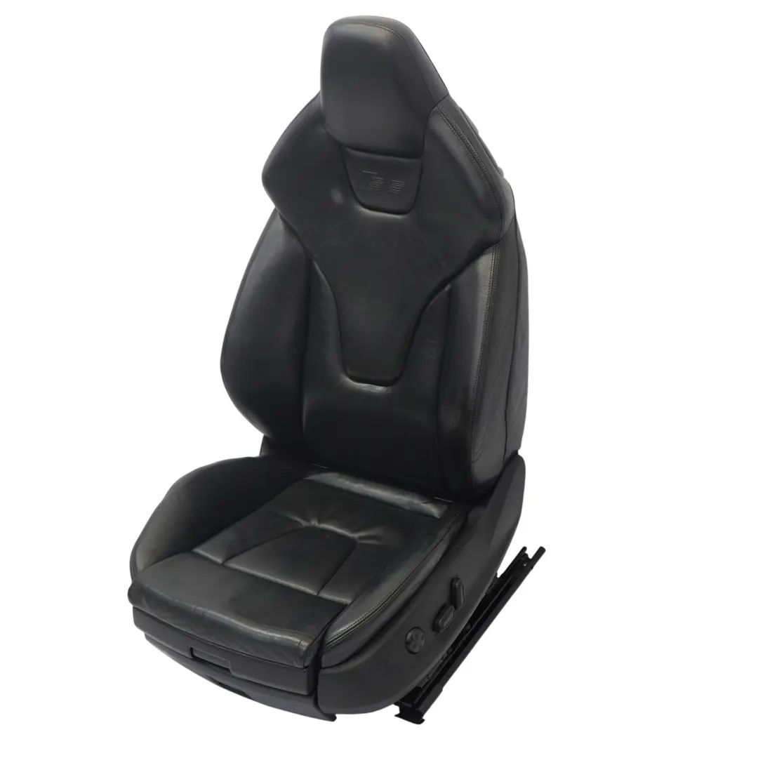 Audi S5 8T Coupe Sport Seat Front Left N/S Interior Leather Soul Black