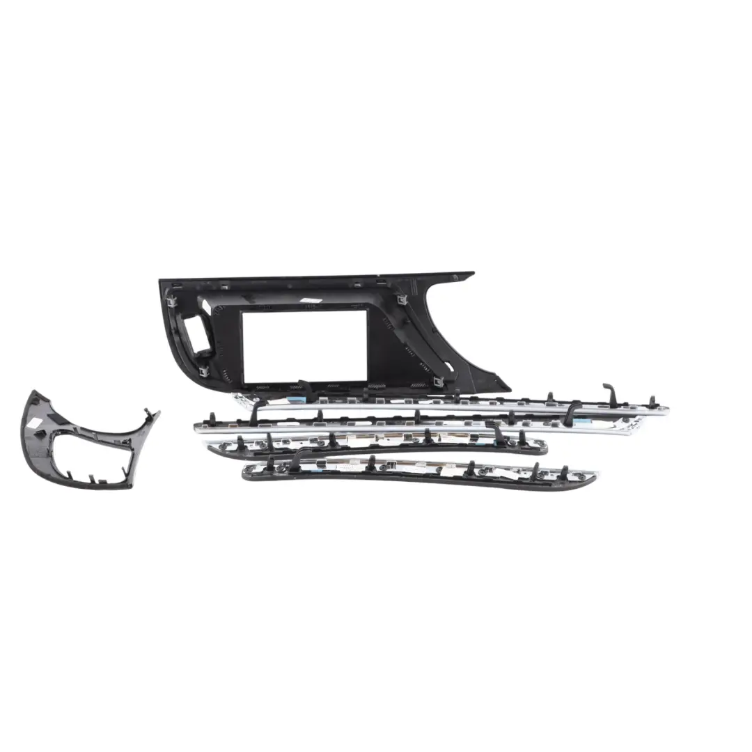 Audi S5 8T Dashboard Decor Interior Door Trim Strip SET Piano Black 8T2857185P