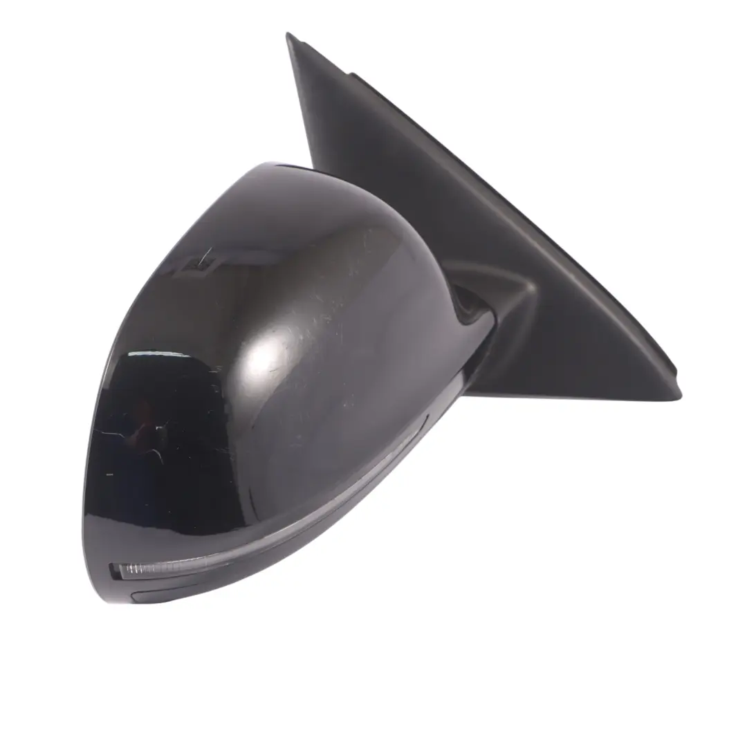 Audi Q3 8U Wing Mirror Door Electric Right O/S Mythical Black Metallic - Y9T