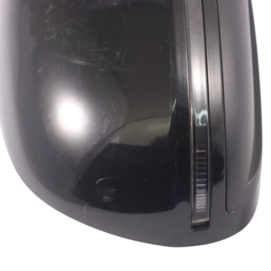 Audi Q3 8U Wing Mirror Door Electric Right O/S Mythical Black Metallic - Y9T