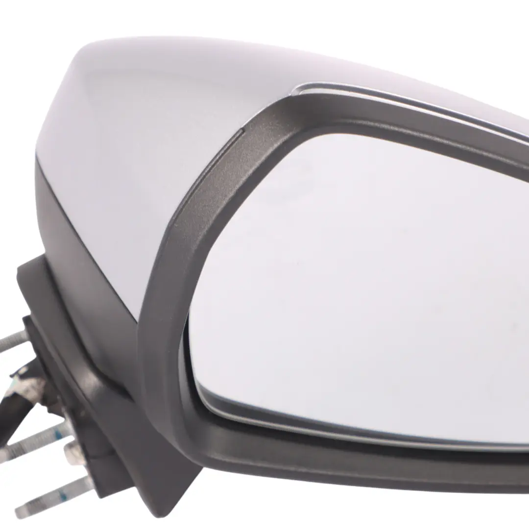 Audi A3 8V Wing Mirror Electric Door Right O/S Outside Foil Silver - Z7G