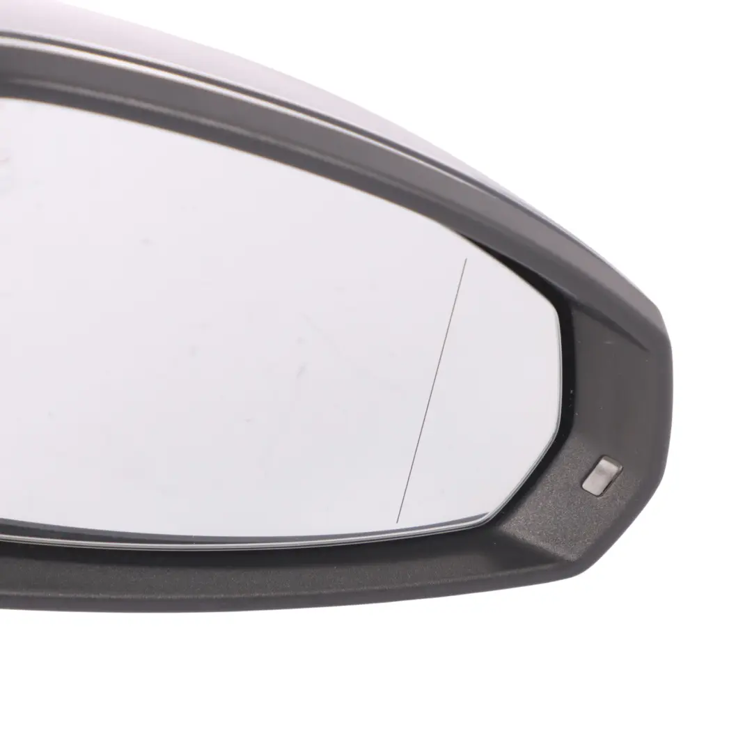 Audi A3 8V Wing Mirror Electric Door Right O/S Outside Foil Silver - Z7G