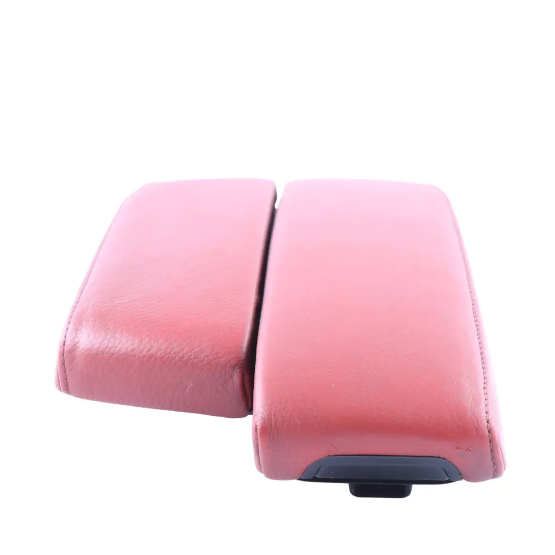 Front Armrest BMW E90 E91 LCI E92 Centre Console Arm Rest Leather Red 9134495