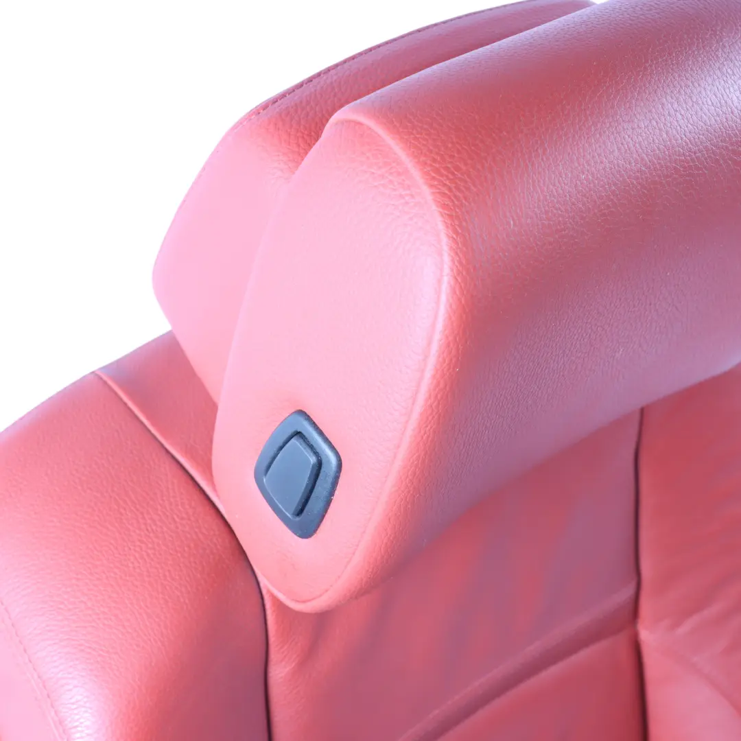 BMW E93 Convertible Sport Seat Front Left N/S Interior Memory Red Leather 