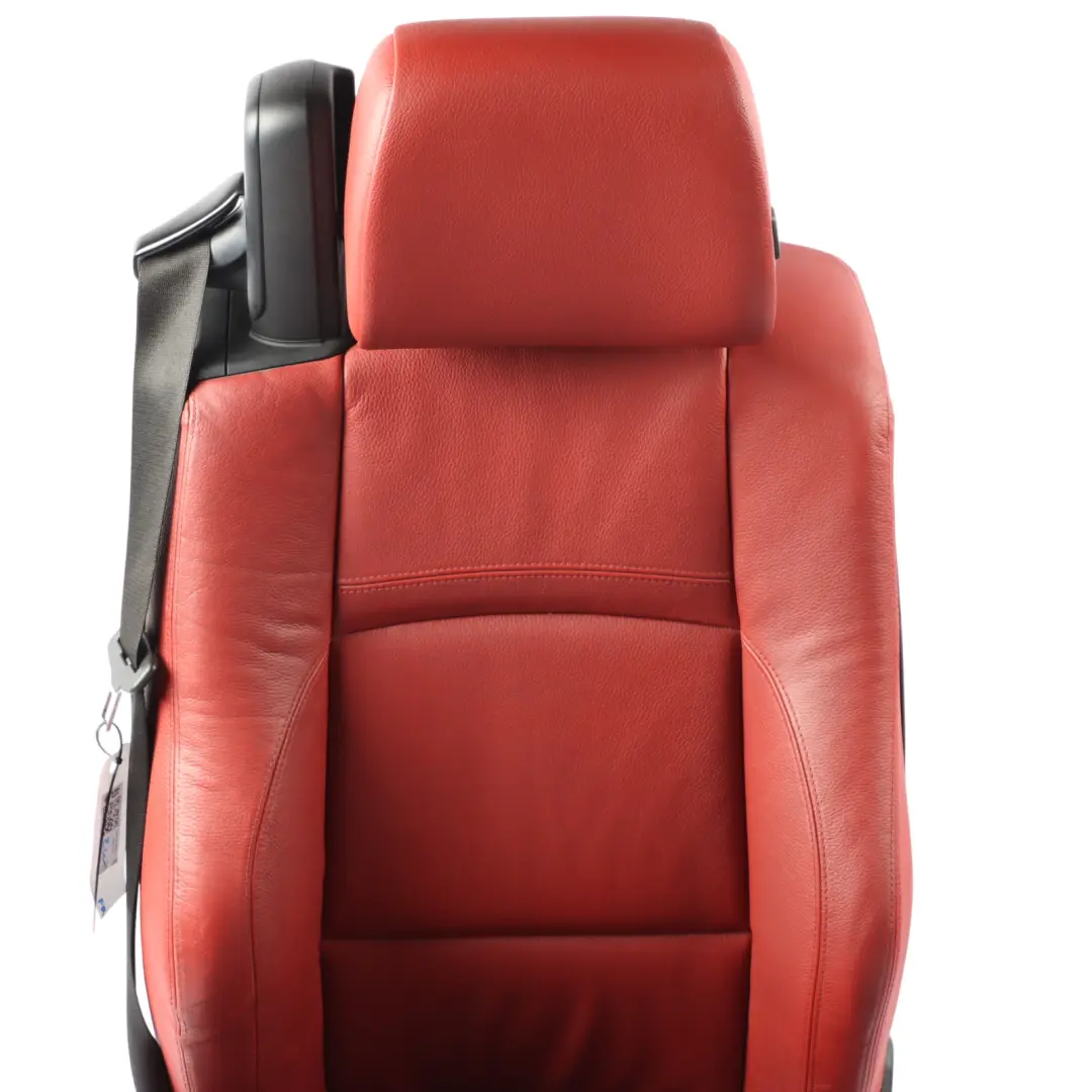 Front Seat BMW E93 Convertible Sport Korall-Red Leather Right O/S Memory