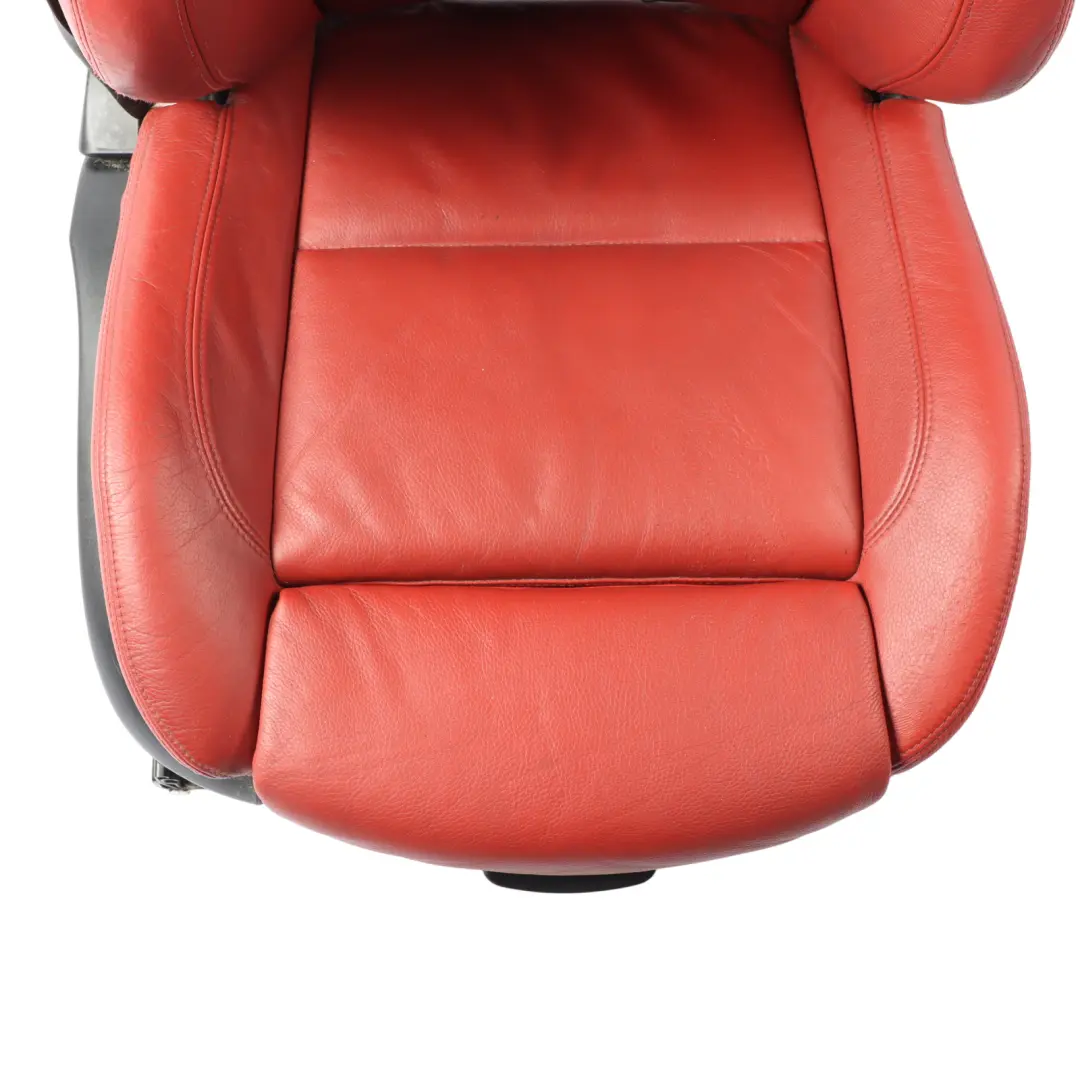 Front Seat BMW E93 Convertible Sport Korall-Red Leather Right O/S Memory