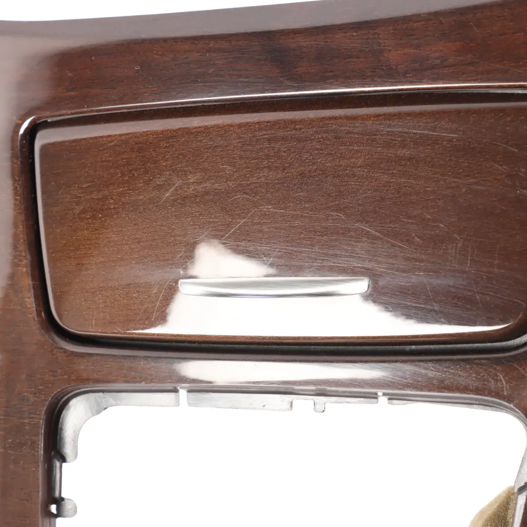 BMW E90 LCI Set Trim Console Dashboard Strip Cover Wood Walnut Light