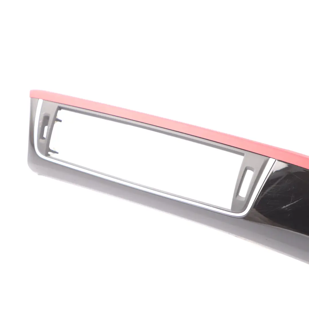 BMW F30 F31 F32 LCI Trim Panel Dashboard Cover Black Gleaming Coral Red Matt