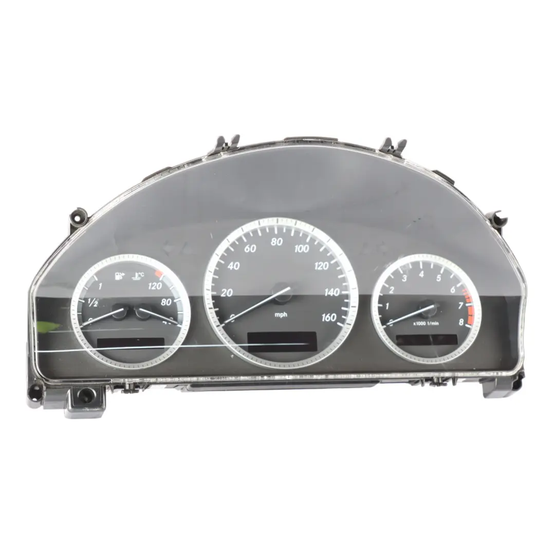 Mercedes W204 Petrol Instrument Cluster Clocks Speedometer Automatic A2049006000