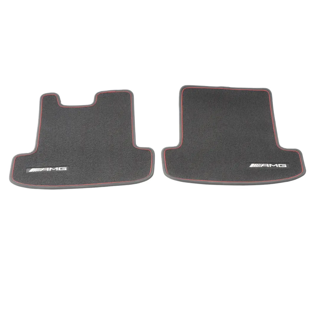 Mercedes C207 AMG Floor Mats Set Interior Front Rear Cover Black A2076807100