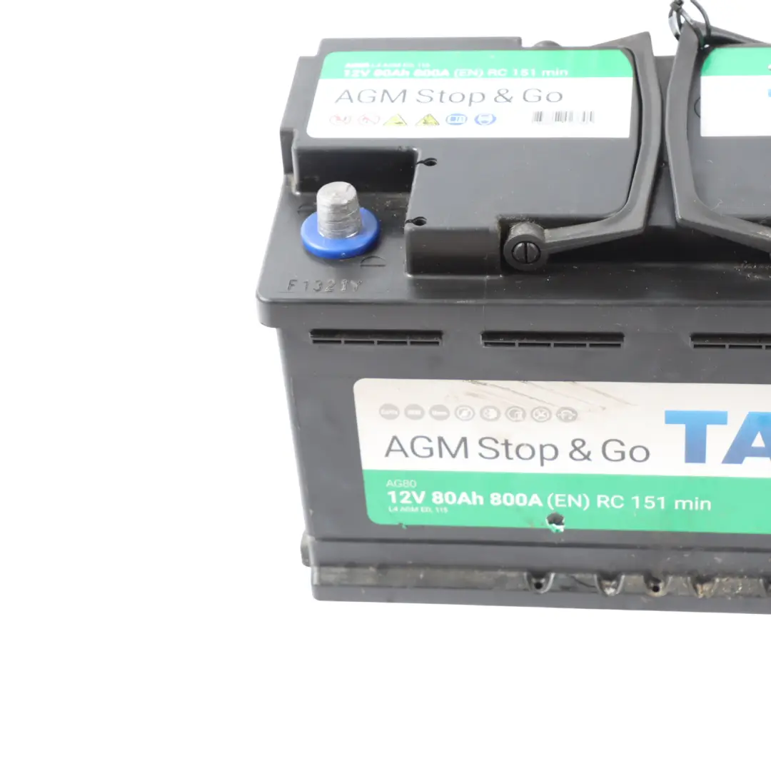 TAB AG80 AGM Start Stop Car Battery 80Ah 800A 12V