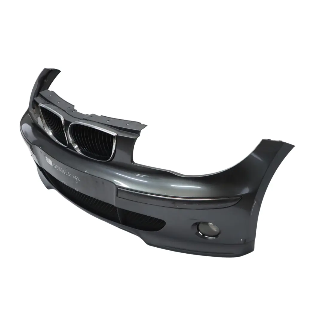 BMW E87 Complete Front Bumper Trim Panel Sparkling Graphite Metallic - A22