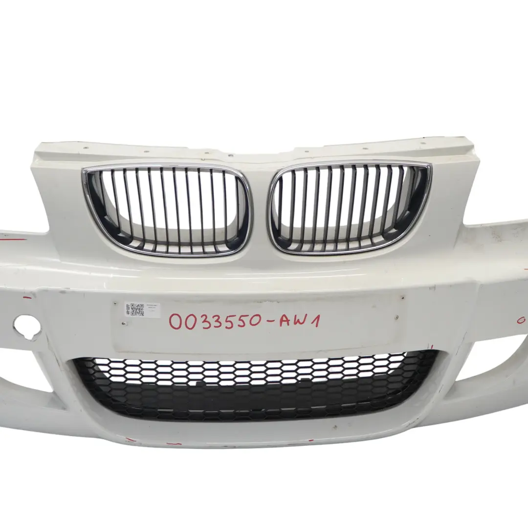 BMW E81 E87 Front Bumper M Sport Trim Panel Alpinweiss Alpine White - 300