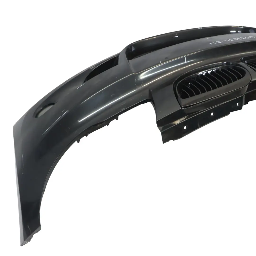 BMW E81 E87 M Sport Front Bumper Trim Panel Black Sapphire Metallic - 475