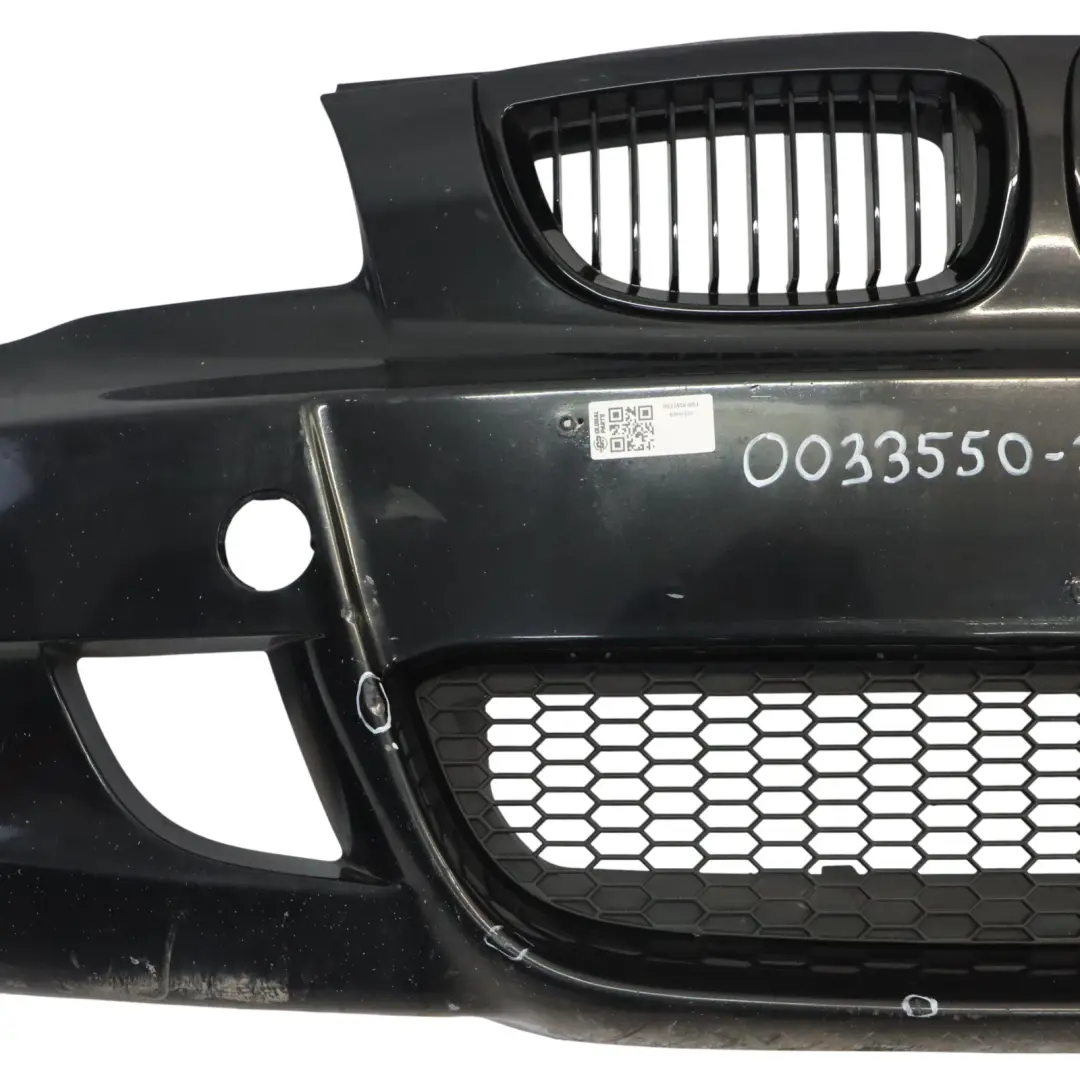 BMW E81 E87 M Sport Front Bumper Trim Panel Black Sapphire Metallic - 475