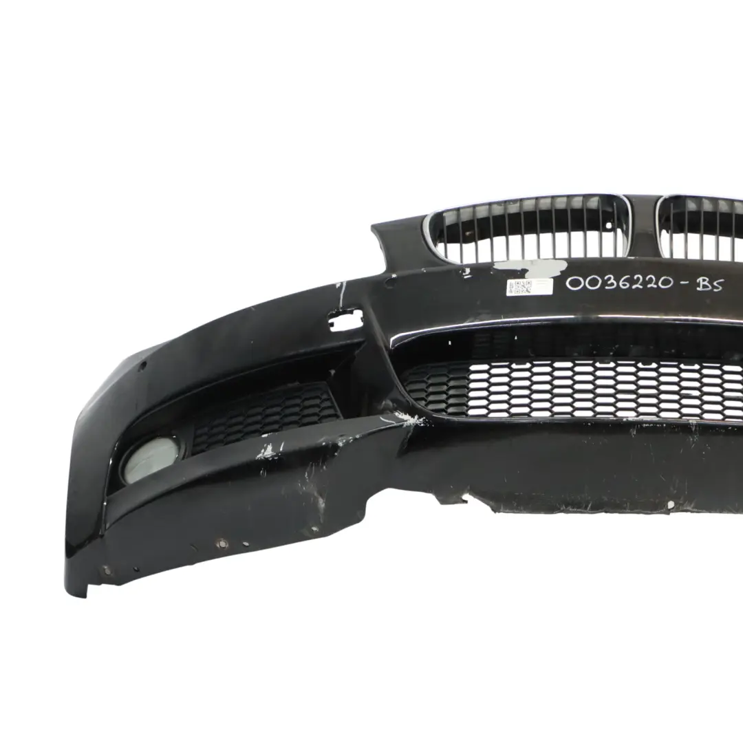 Front Bumper BMW E82 E88 M Sport PDC Trim Panel Black Sapphire Metallic 475