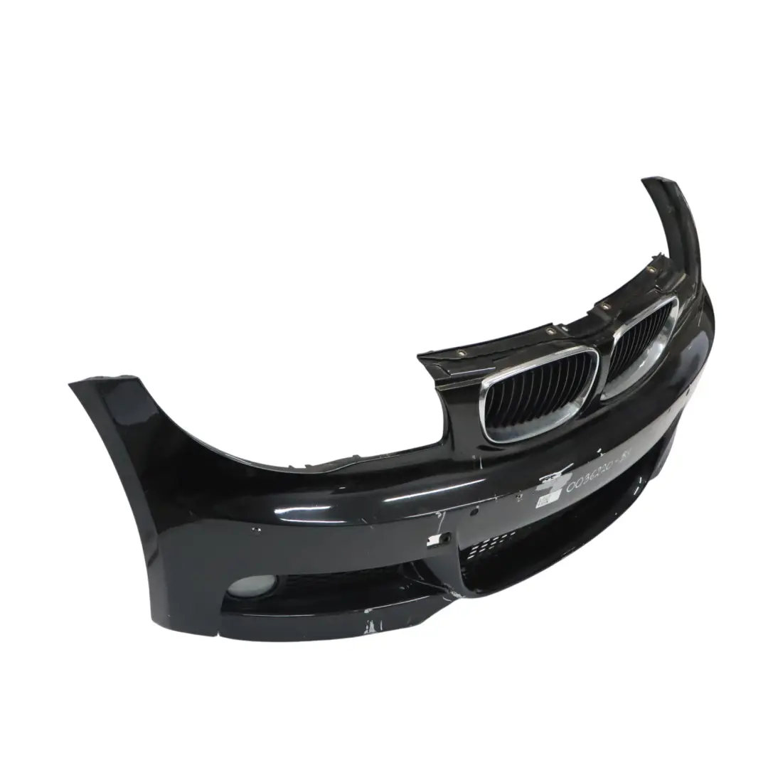 Front Bumper BMW E82 E88 M Sport PDC Trim Panel Black Sapphire Metallic 475