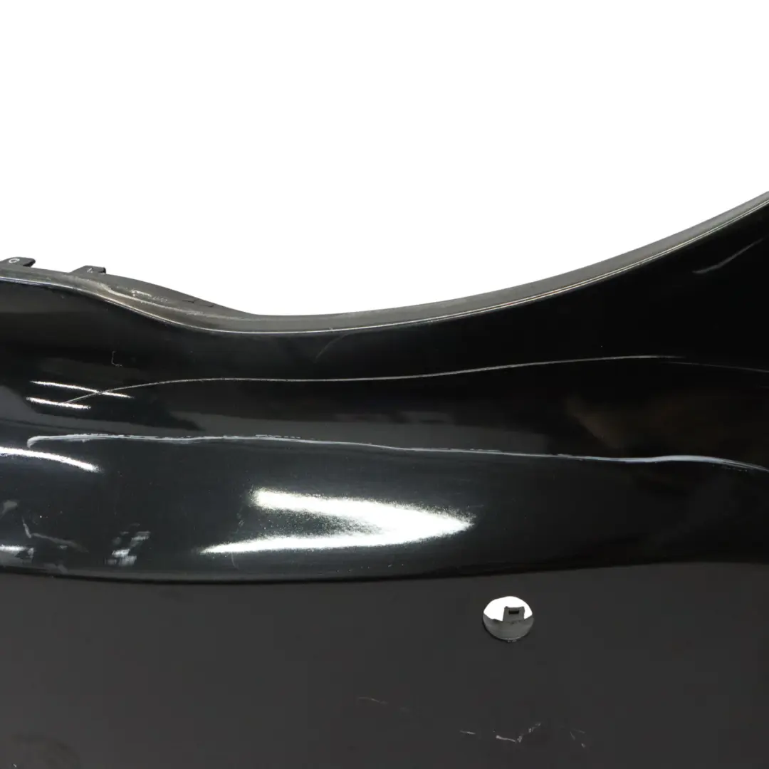 Front Bumper BMW E82 E88 M Sport PDC Trim Panel Black Sapphire Metallic 475