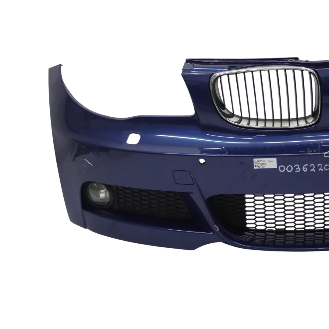 Front Bumper BMW E82 E88 M Sport PDC Trim Panel Le Mans Blue Metallic - 381