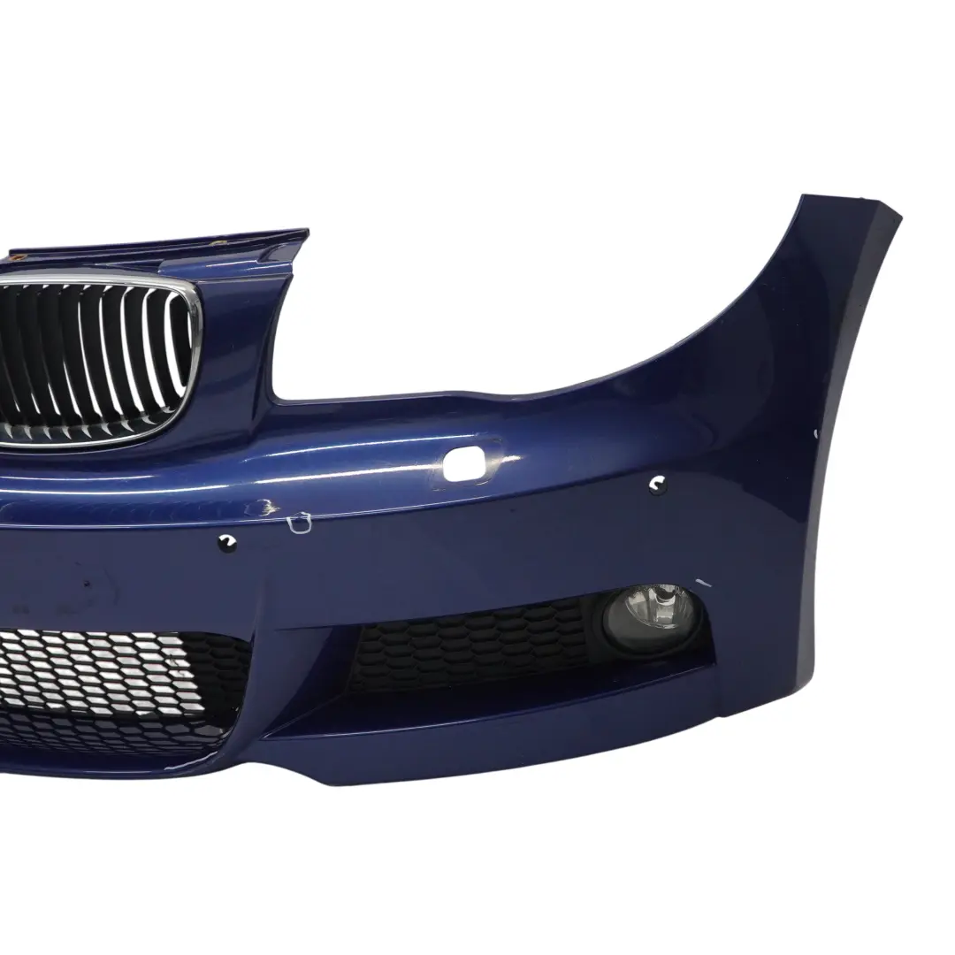 Front Bumper BMW E82 E88 M Sport PDC Trim Panel Le Mans Blue Metallic - 381