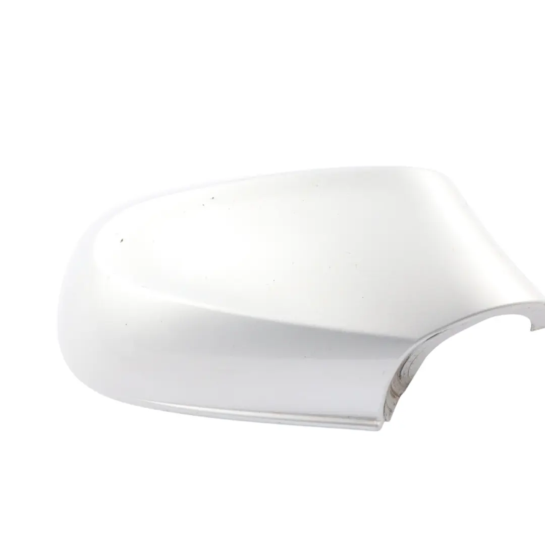 Cover Wing Mirror BMW E81 E87 LCI Right O/S Casing Cap Titan Silver Metallic 354