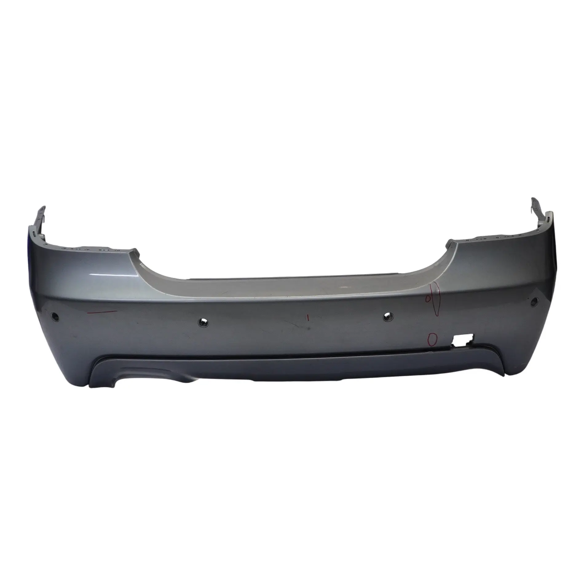 BMW E61 Touring Rear Bumper M Sport Trim Panel PDC Silbergrau Silver Grey - A08