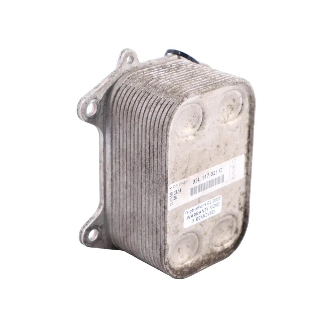 Audi Volkswagen Seat Skoda Diesel Ölfilter Gehäuse Ölkühler 03L117021C