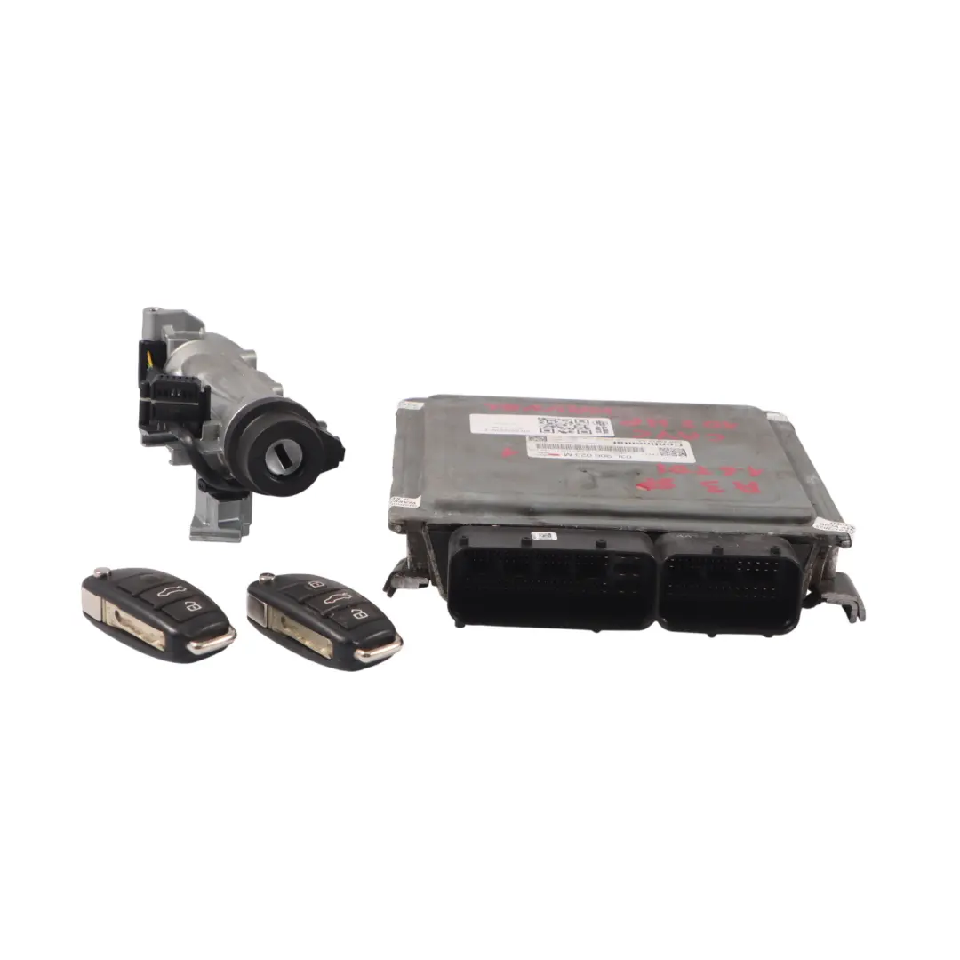 Audi A3 8P 1.6 TDI 105 HP CAYC Kit ECU para motor 03L906023M Manual 2 llaves