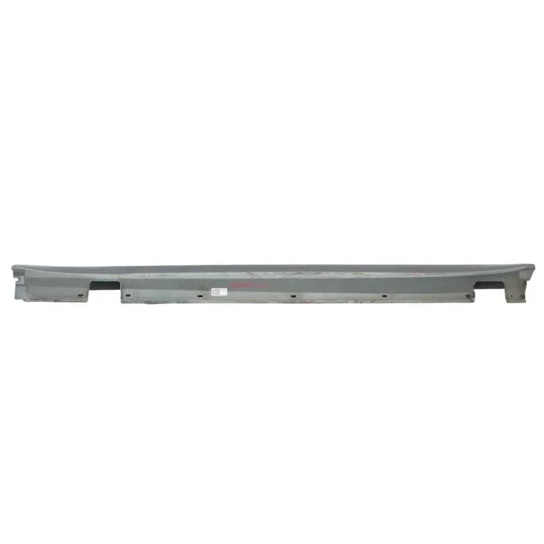 BMW E60 E61 LCI Door Sill Cover Side Skirt Left N/S Spacegrau Grey - A52