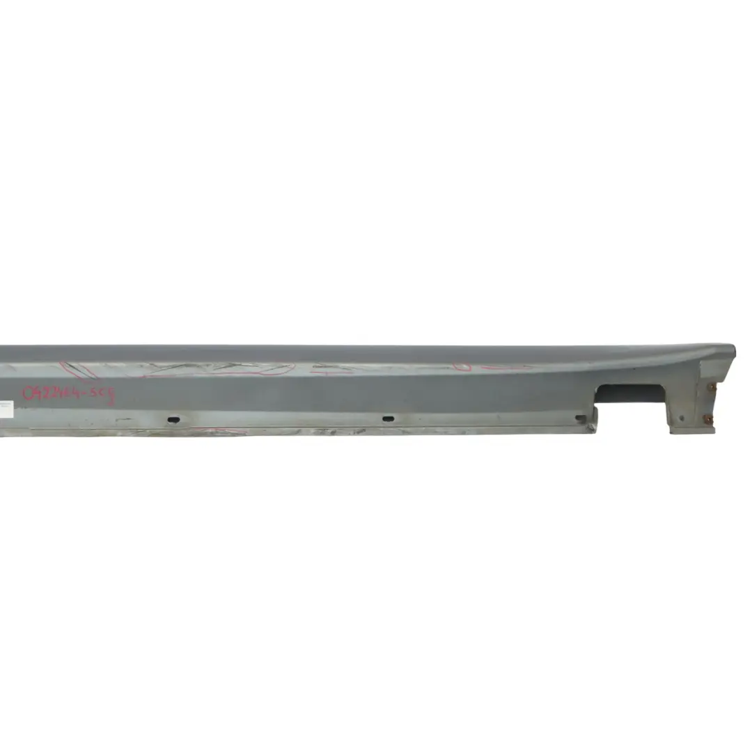 BMW E60 E61 LCI Door Sill Cover Side Skirt Left N/S Spacegrau Grey - A52