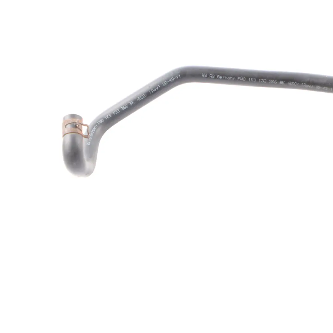 Audi A3 8P FL TT 8J 1.8 Petrol CDAA Water Coolant Connection Hose 1K0133366BK