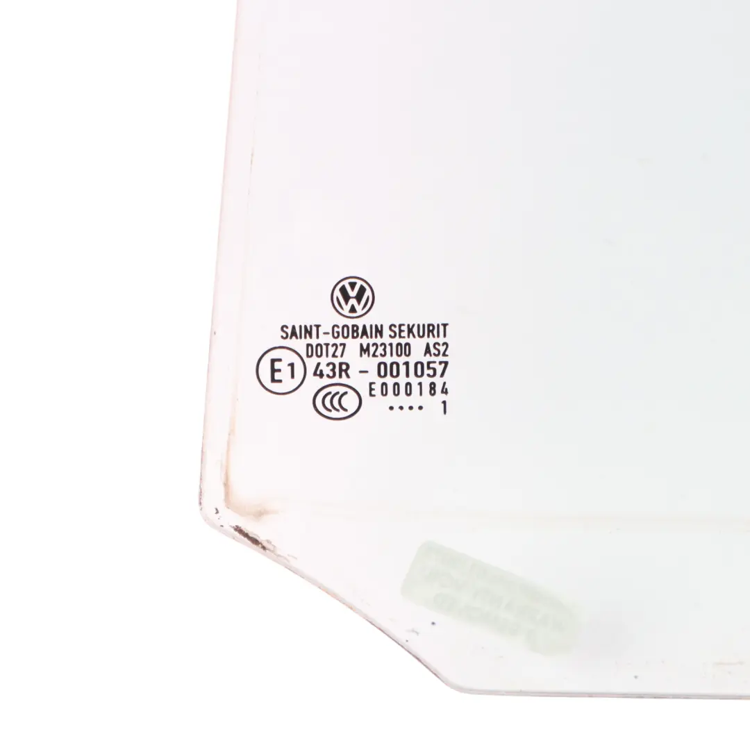 VW Volkswagen Touran 1T Rear Quarter Window Pane Glass Right O/S AS2 1T0845216D