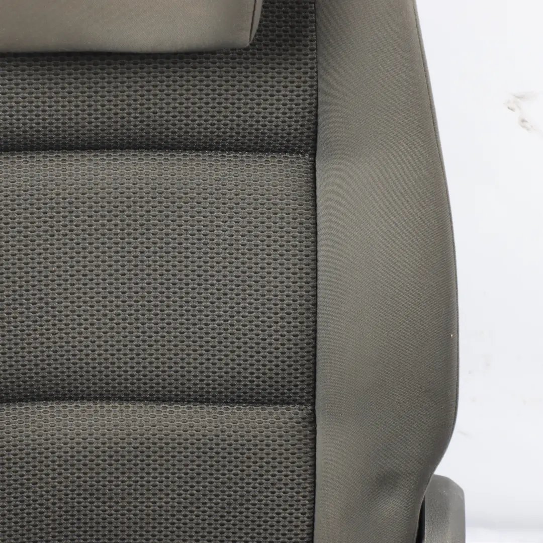 VW Volkswagen Touran MK1 Seat 2nd Row Right O/S Cloth Anthracite