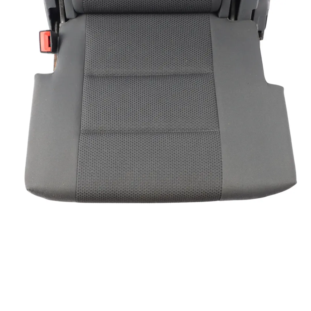 Volkswagen VW Touran 1T Rear Seat Left N/S Seat 3rd Row Cloth Fabric Black