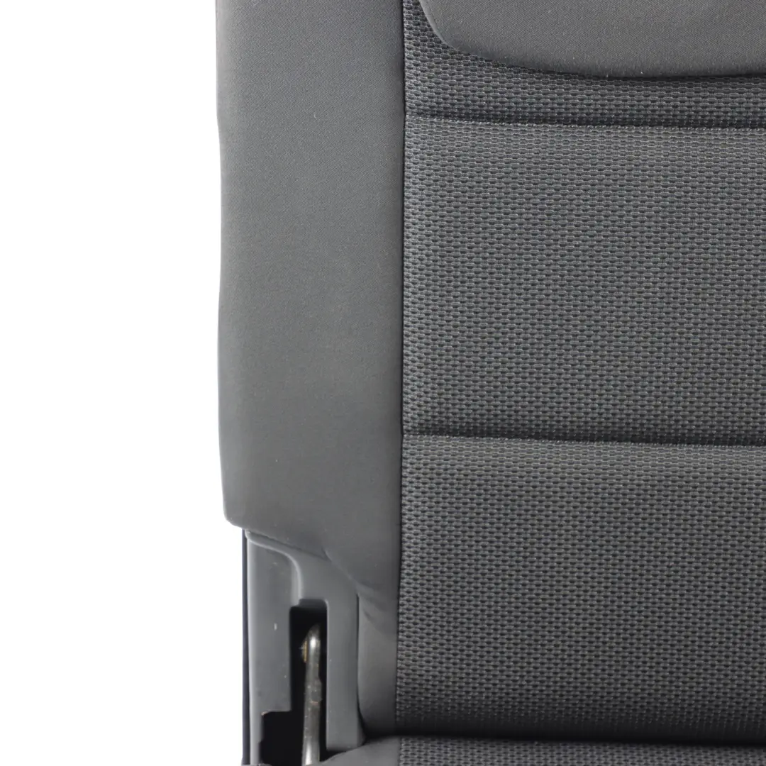 Volkswagen VW Touran 1T Rear Seat Left N/S Seat 3rd Row Cloth Fabric Black