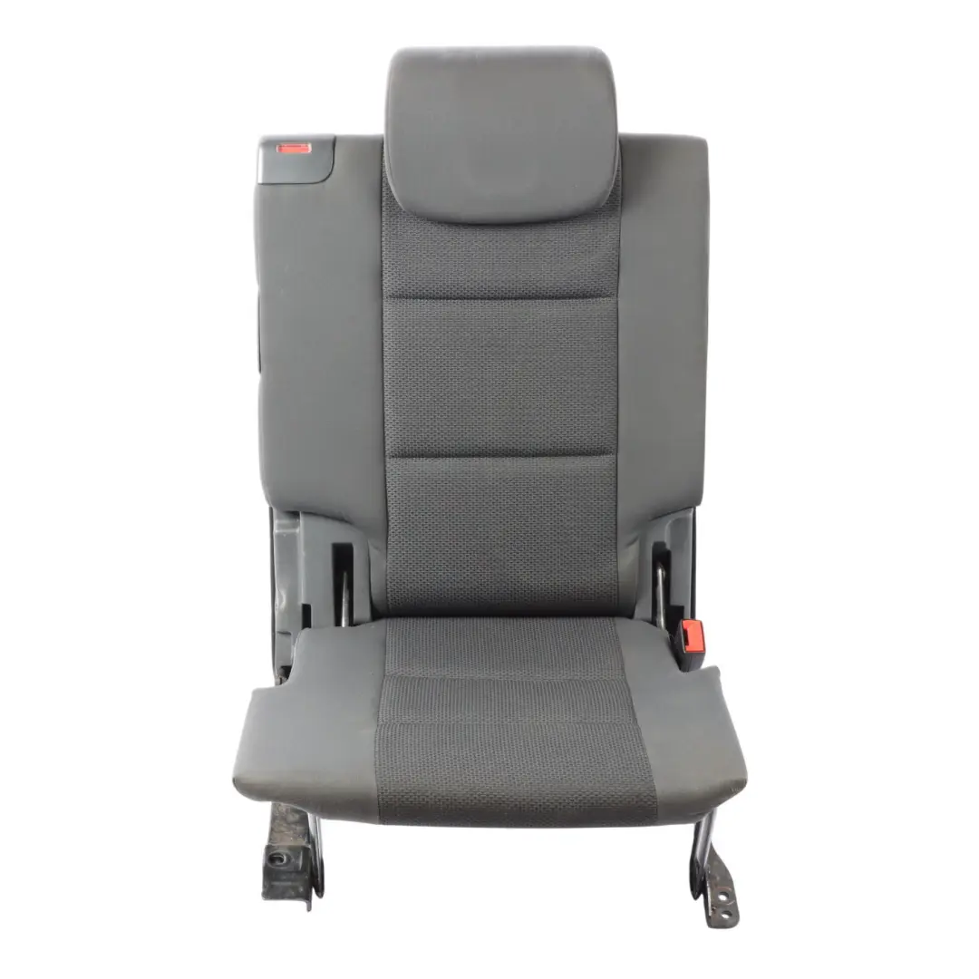 Volkswagen VW Touran 1T Rear Seat Right O/S Seat 3rd Row Cloth Fabric Black