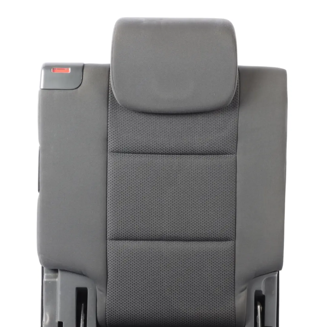 Volkswagen VW Touran 1T Rear Seat Right O/S Seat 3rd Row Cloth Fabric Black