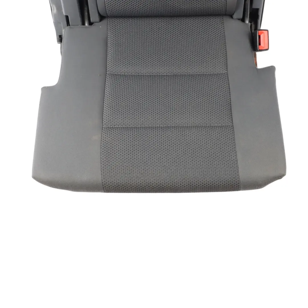 Volkswagen VW Touran 1T Rear Seat Right O/S Seat 3rd Row Cloth Fabric Black