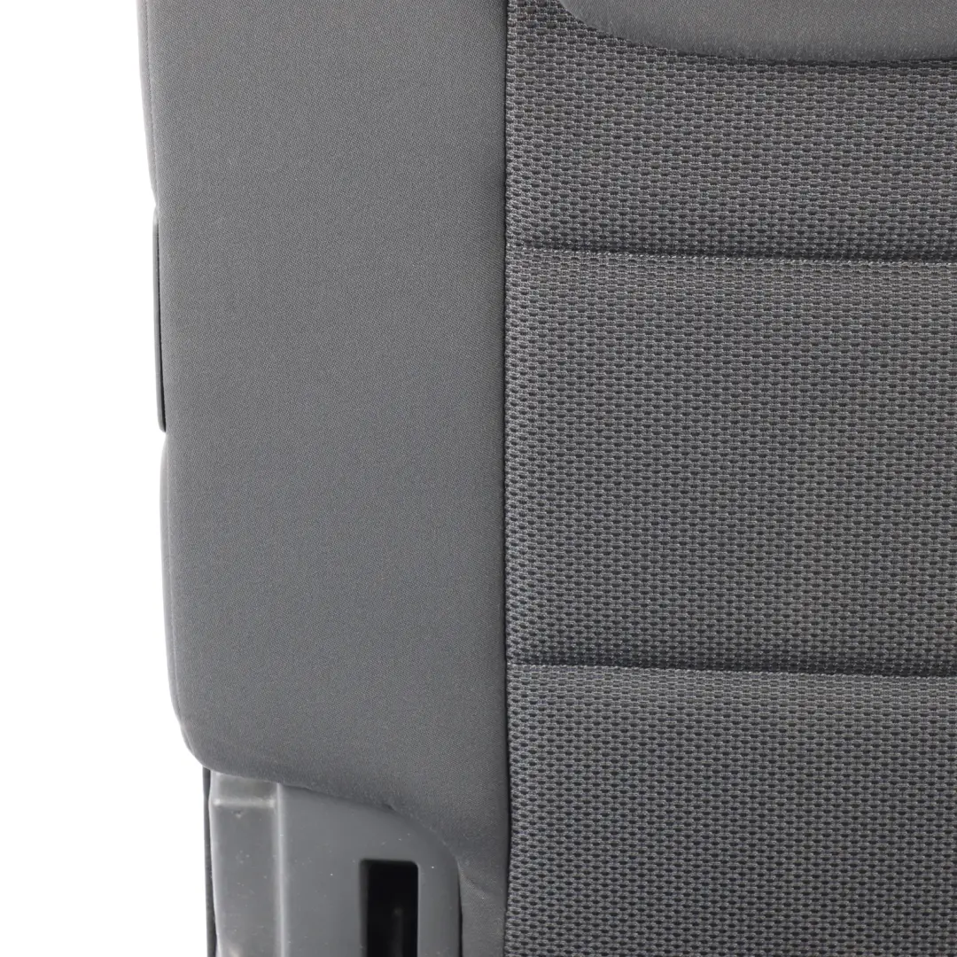 Volkswagen VW Touran 1T Rear Seat Right O/S Seat 3rd Row Cloth Fabric Black