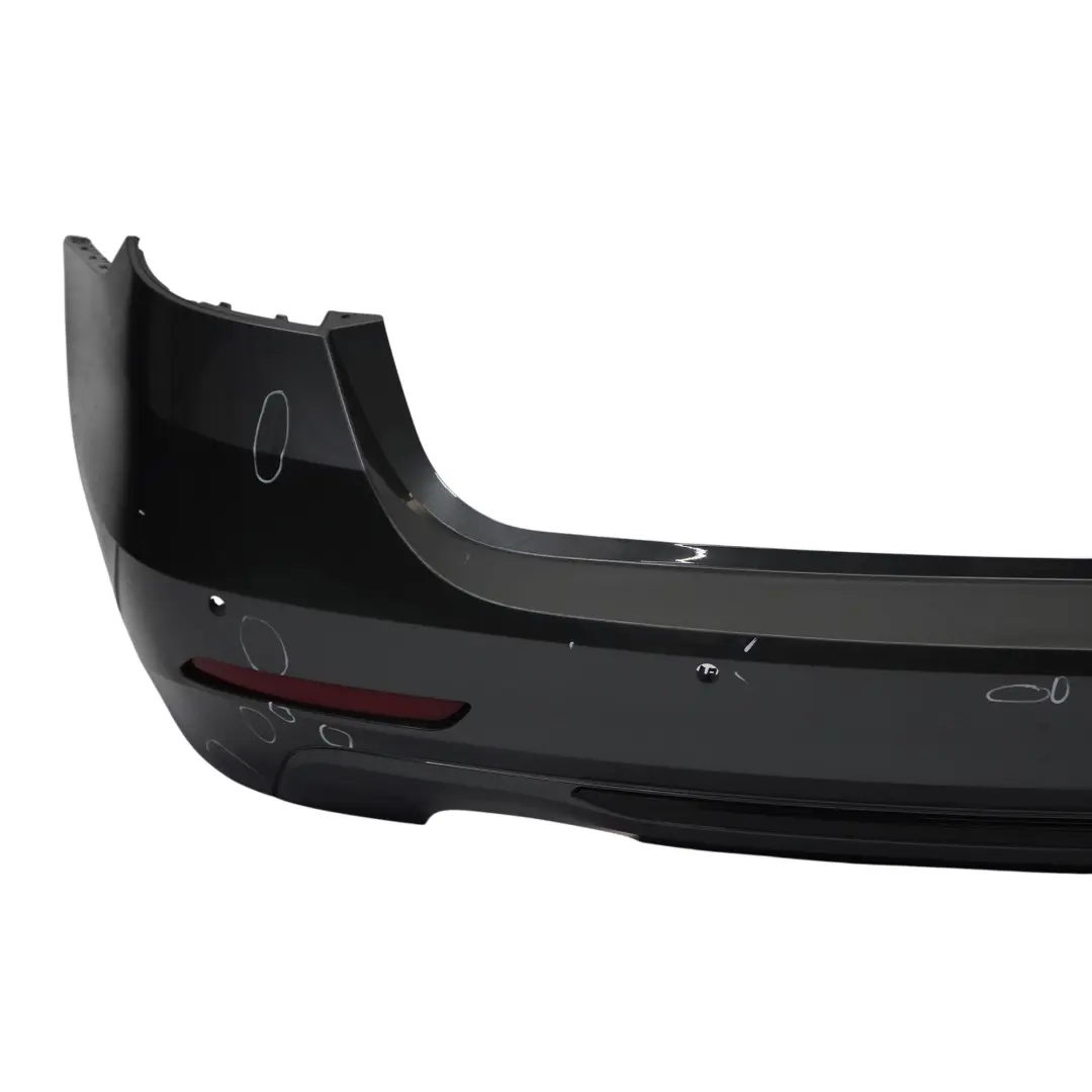 BMW F31 Sport Line Bumper Rear Trim Panel PDC Mineralgrau Grey Metallic - B39