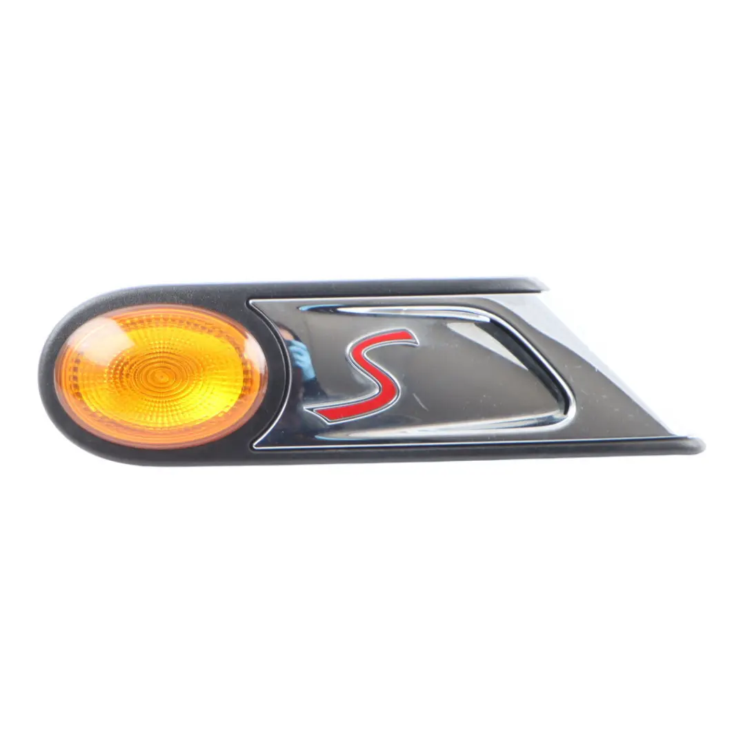 Mini Cooper S R55 R56 3 Right Direction Turn Side Indicator Chrome O/S 2751970