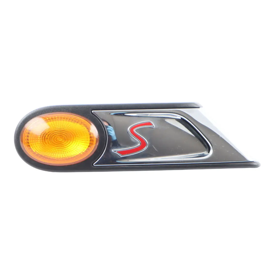 Mini Cooper S R55 R56 3 Right Direction Turn Side Indicator Chrome O/S 2751970