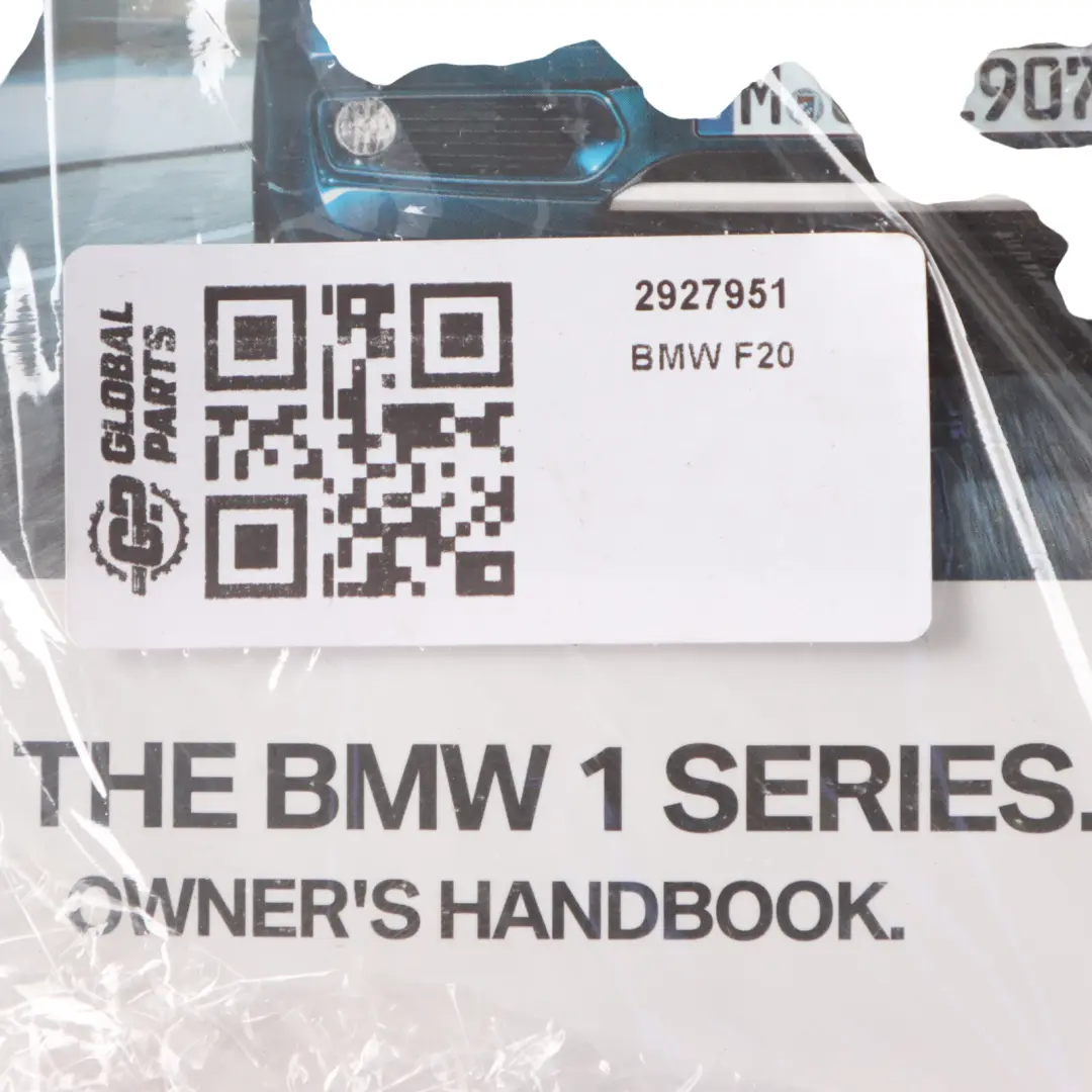 BMW F20 F21 LCI Efficient Dynamics Owner's Handbook 2927951