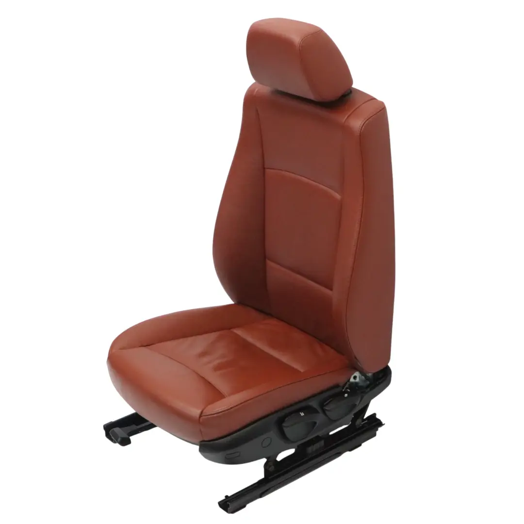 BMW X1 E84 Front Seat Left N/S Interior Leather Nevada Red Brown