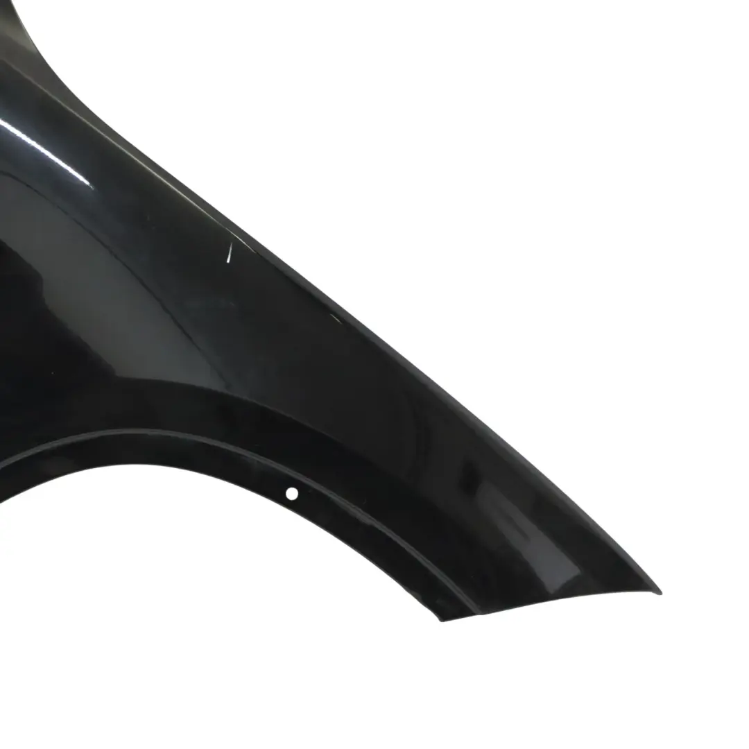 BMW X1 E84 Front Right O/S Side Panel Fender Wing Schwarz 2 Black - 668