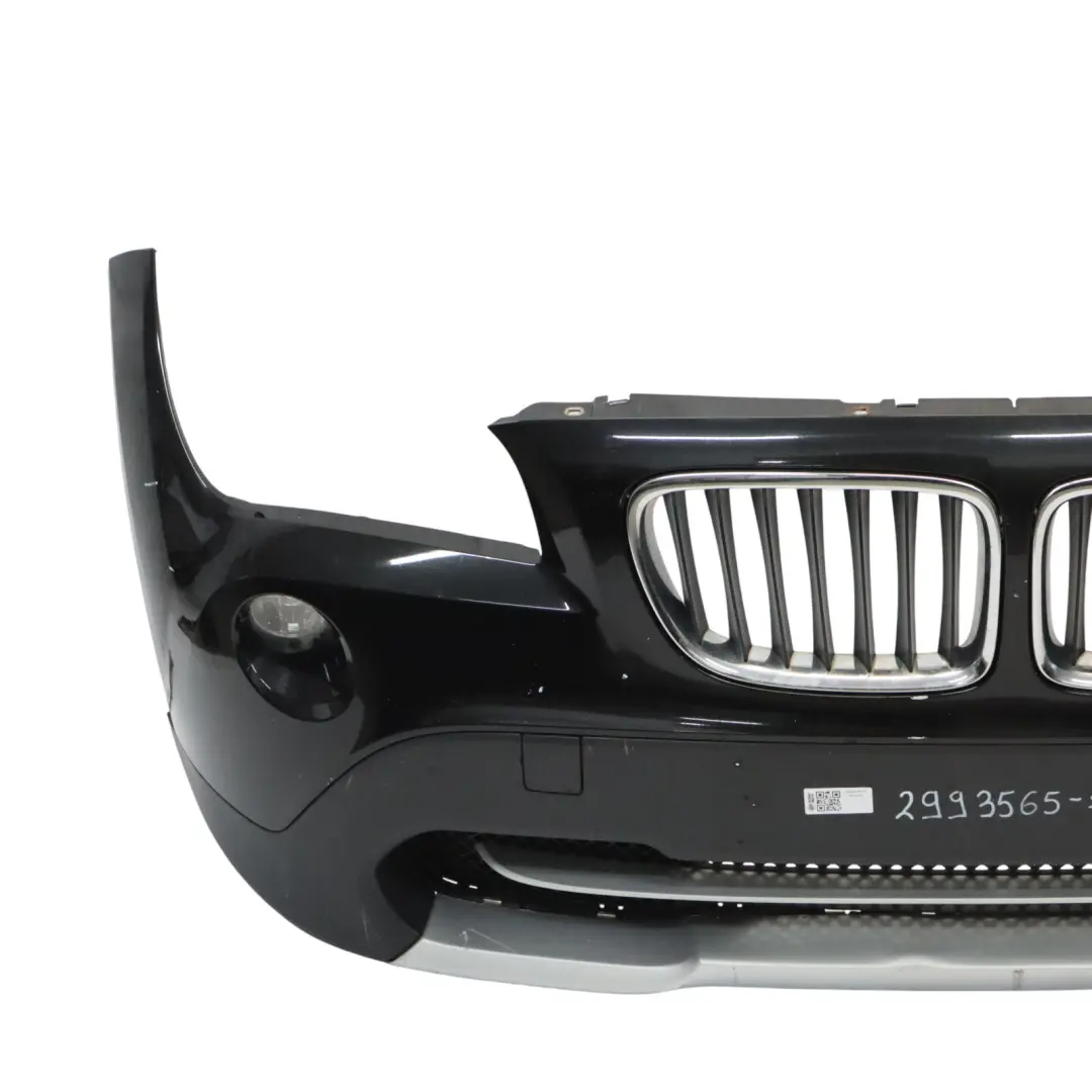 BMW X1 E84 Front Bumper Cover PDC Panel Schwarz 2 Black - 668